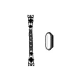 Чёрный Абаллон + Один Ромб Вырез Чехол