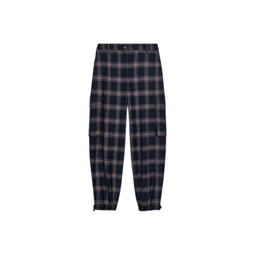 ZARA Red Sea Blue Women's Cargo Pants ZARA Красные Морские синие Женские Карго Брюки