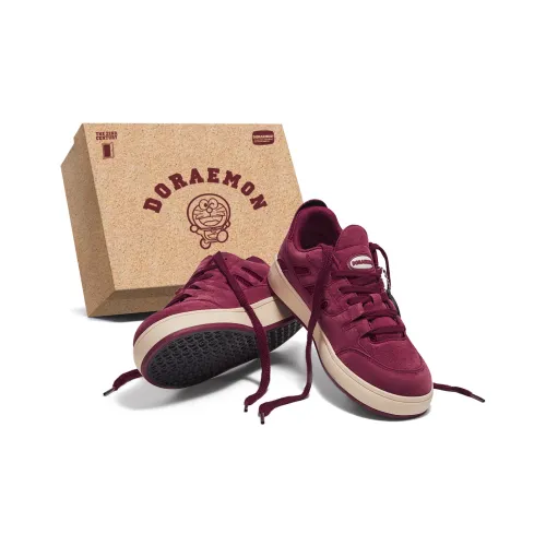 DoraemonA Амортизация Устойчивость к износу Легкие Противоскользящие Низкие Кроссовки для скейтбординга Унисекс