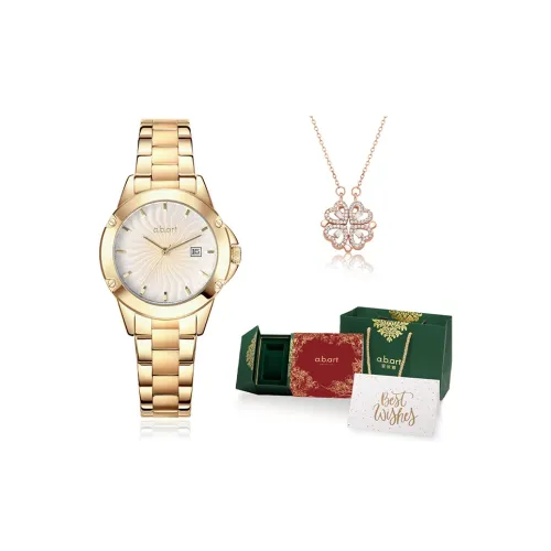 A.b.art Кварцевый механизм белый циферблат женские часы