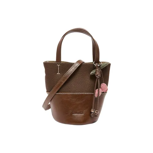 SANFU ПУ (полиуретан) Сумка Стандартная Женская Коричневая