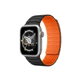 Черно-оранжевый