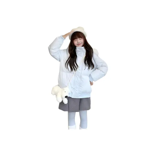 GL Синий Женские пуховики