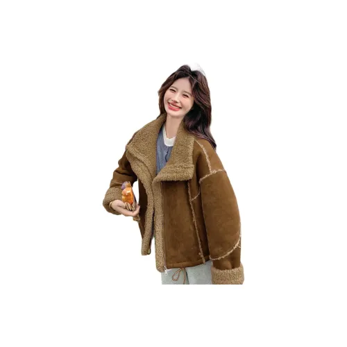 MEXICAN Бархат Feel Пальто Женское