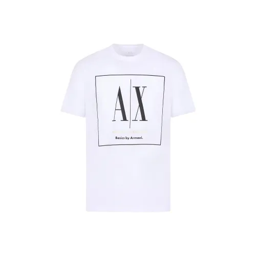 ARMANI EXCHANGEAE SS23 T Рубашка Мужская Белая