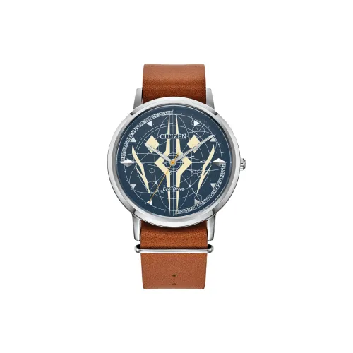 Citizen Star Wars Eco-Drive серия Светильник Кварцевый механизм Кожаный ремешок Часы 40,5 мм