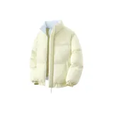 [Soft & Warm Thermal] Светло-желтый и синий (Ручной логотип на груди Life)