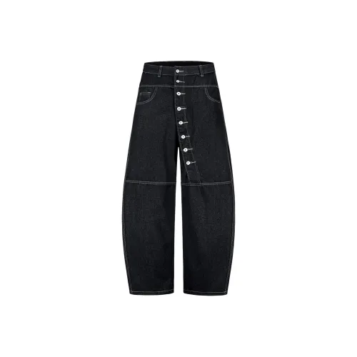 Crayon Shinchan Черный Унисекс Джинсы