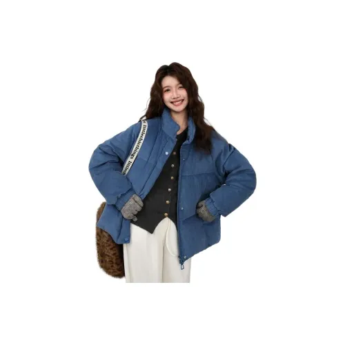VINMUK Синий Женские пуховики
