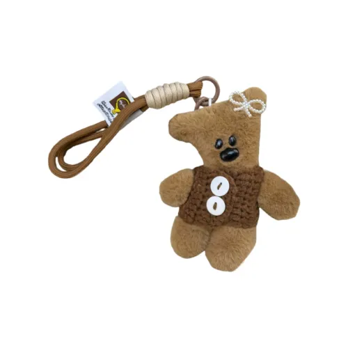 77 SEVEN DREAM Креативный Брелок в виде плюшевого тедди вдохновленный Chanel длина тела 15 см