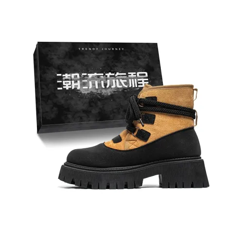 CHAOLIULVCHENG Колено Высокая ботинка Martin унисекс