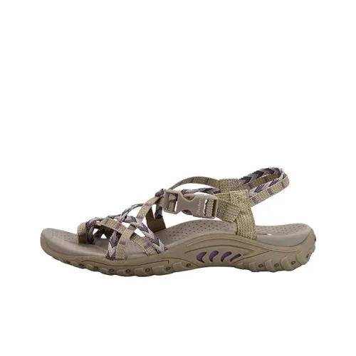 Skechers Reggae Пляжные сандалии Женские Коричневый