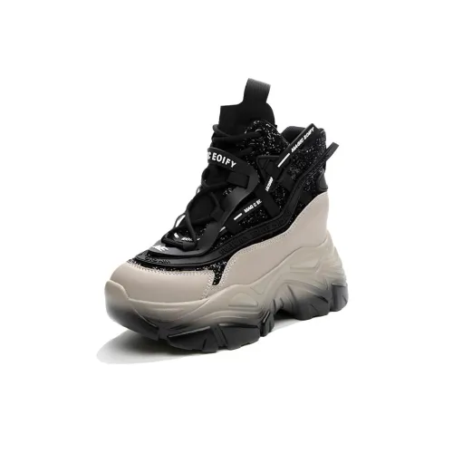 AIMISS Устойчивые к истиранию противоскользящие высокие топы массивные кроссовки женские