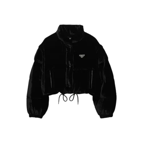 PRADA Черный Женский Пуховик