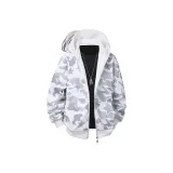 Серый Белый [Утолщенный и с флисовой подкладкой]