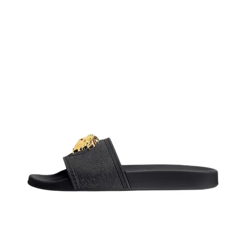 VERSACE Слипоны Женские Черные