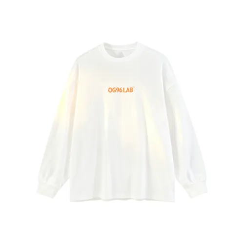 OG96 LAB Белый Унисекс T-рубашки