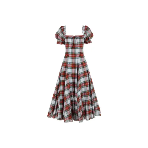 Selkie Коллекция Fw25 Платье с коротким рукавом Женское