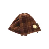 Кофейная клетка с бантом