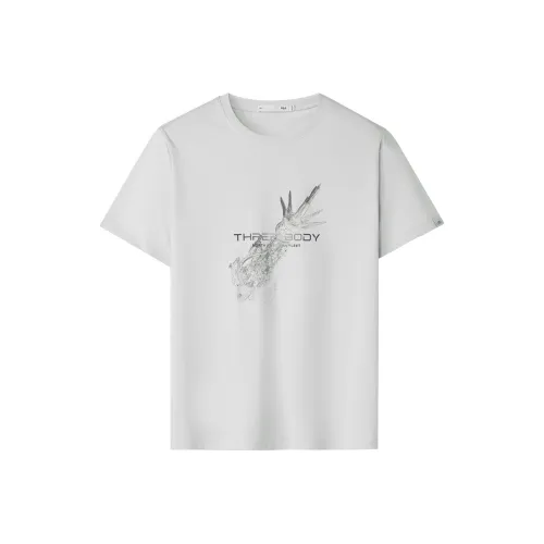 HLA Sportsday X THREE Центральная часть Коллаборация T Рубашка Мужская