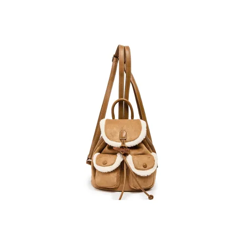 SANFU Искусственная кожа ткань рюкзак маленький женский