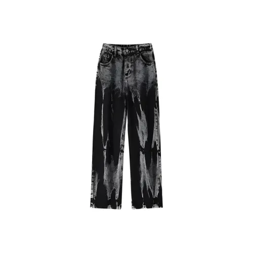 SANTASTIC Tie Dye Градиентный Унисекс Джинсы