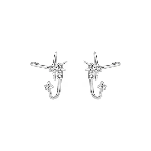 Серьги Daisy Dream с цирконием унисекс