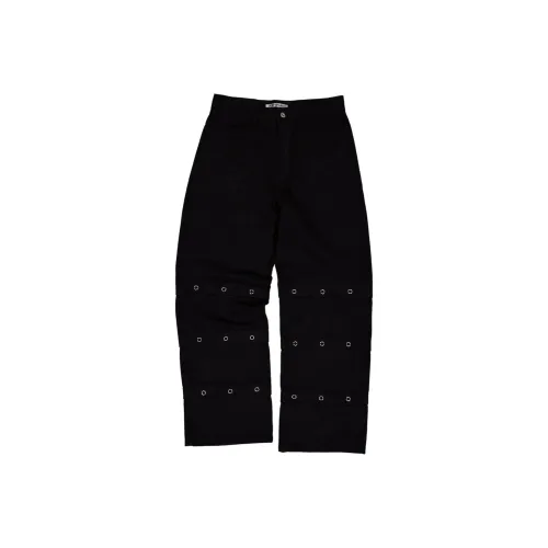 SETUP EXE Булавка Tuck Люверс Брюки Повседневные брюки Женские