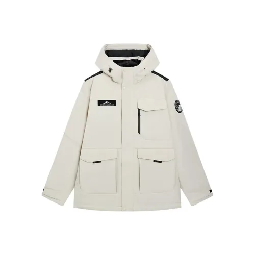 XTEP Верблюжий цвет Абрикос Мужские Пуховики