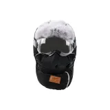 Чёрный с защитными очками