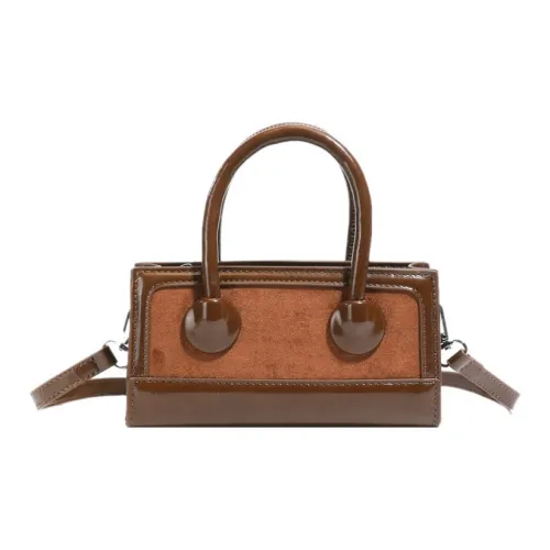 NOMK ПУ (полиуретан) с замшей сумка стандартная женская многоцветная