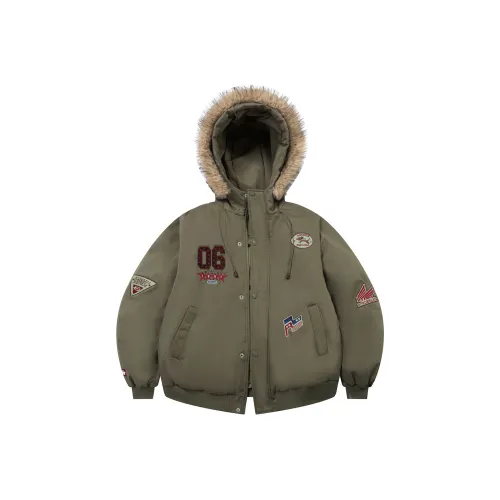 F426 Унисекс Пуховики