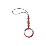 Киноварь Сандаловое дерево Стиль Мобильный телефон Цепочка-Элегантный Коричневый