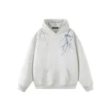 Тяжелый полиэстер-хлопок, белый, серый, фотиния