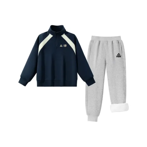 PEAK Темно-синий PK Танец льва Этикетка Силикон K Серый PK Этикетка Черный Силикон K Kids Повседневная спортивная одежда