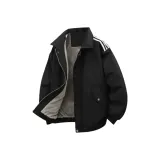 Черный [с флисовой подкладкой и утепленный]