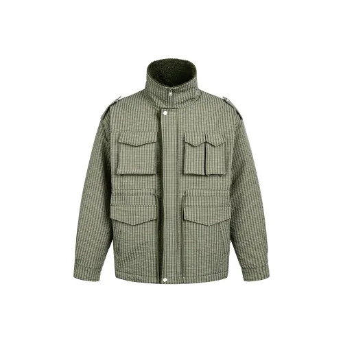 Dme Горохово-зеленый унисекс пуховики