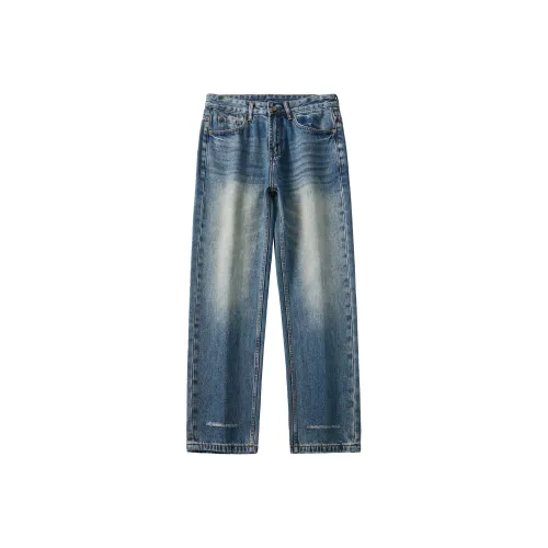 Jeep Синий Мужские Джинсы