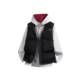 Абрикосовый свитшот + черный жилет