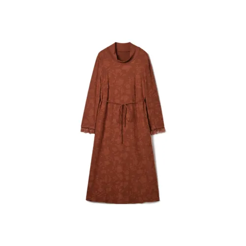 Mapping Длинное платье с длинными рукавами женское