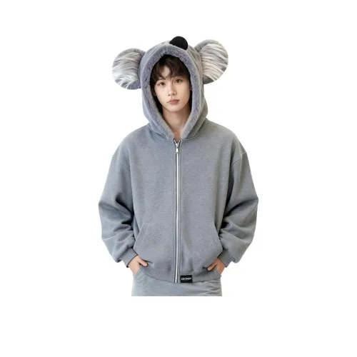 SOCKKEY Серый [Милый Коала] Унисекс Куртки