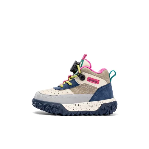 Teenmix Устойчивая к истиранию MID Топ Детская Туристическая Обувь Молочный Кофейный Бежевый Розовый Красный Детская