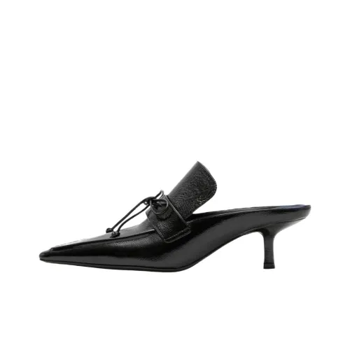 Burberry Домашние тапочки Женские Черные