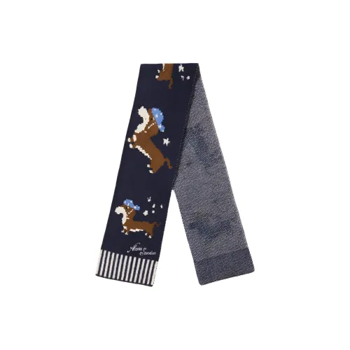 Alexia Sandra Claw Star Orbit Акриловые Вязаные Шарфы Женские