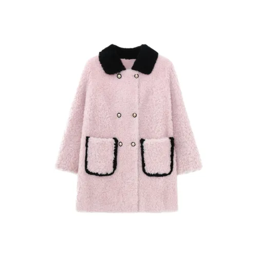 YUTUZI Бархат Feel Пальто Женское