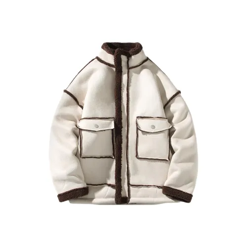 KiayofistVoll Бархат Feel Пальто Унисекс