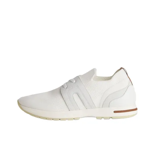 Loro Piana Низкий топ Повседневная обувь Женская Белая