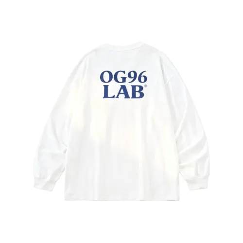 OG96 LAB Белый Унисекс T-рубашки