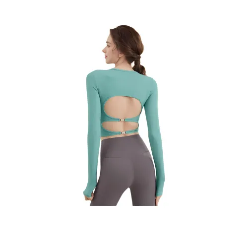 MILING Йога Комплект Т-Рубашка Женская