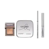 Тень для век (Сандаловое дерево, Апельсин) + Пудра + Mascara + Кисть для подводки глаз + Олівец